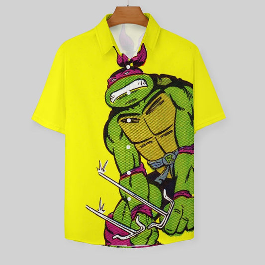 Men's Fashion Casual Printed Short Sleeve Shirts 2306104383