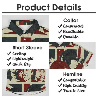 Men's Hawaiian Casual Short Sleeve Shirt 2306104149