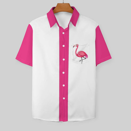 Men's Hawaiian Print Resort Shirt 2304102618