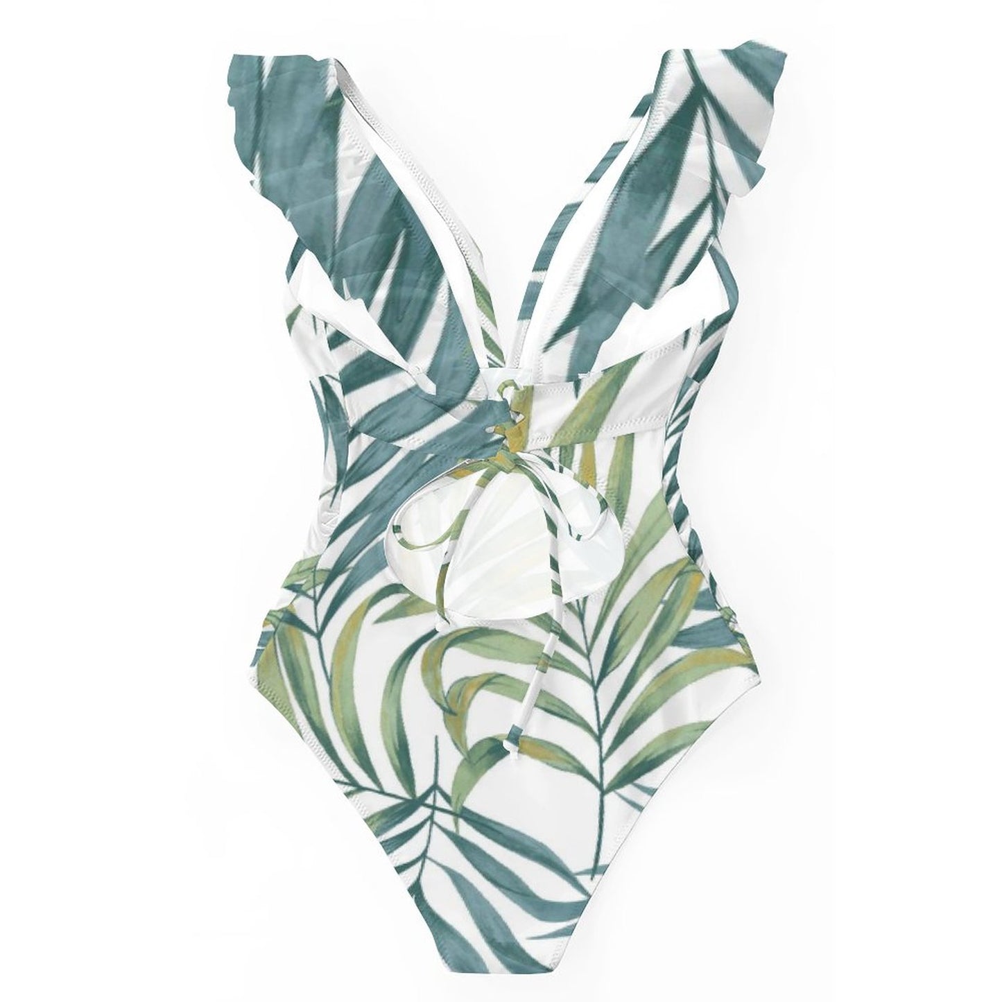 Casual Printed One Piece Swimsuit And Cover Up 2306101711