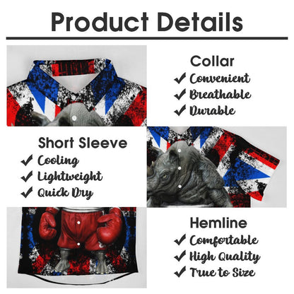 Men's Hawaiian Casual Short Sleeve Shirt 2306103693