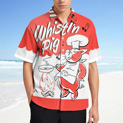 Men's Fashion Casual Printed Short Sleeve Shirts 2306100918