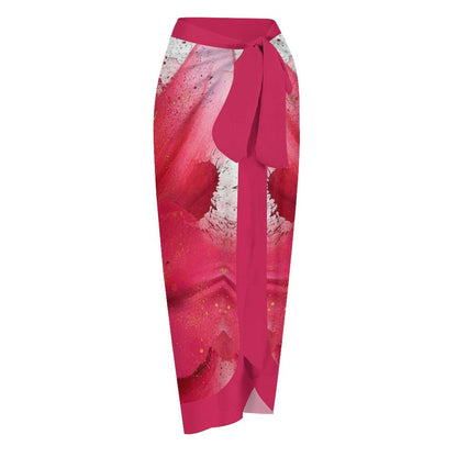 Fashion Printed One Piece Swimsuit And Cover Up 2306103191
