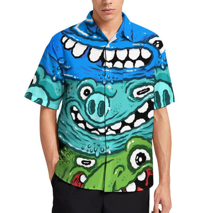 Men's Hawaiian Casual Short Sleeve Shirt 2306103695
