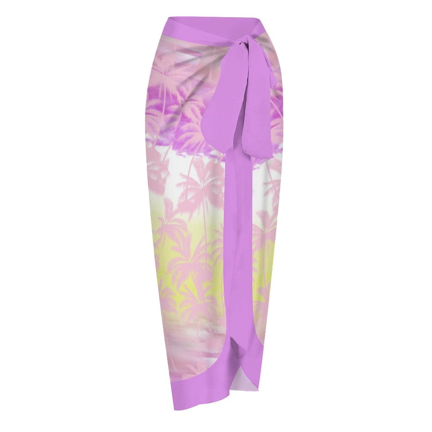 Casual Printed One-Piece Swimsuit And Cover Up 2305102487