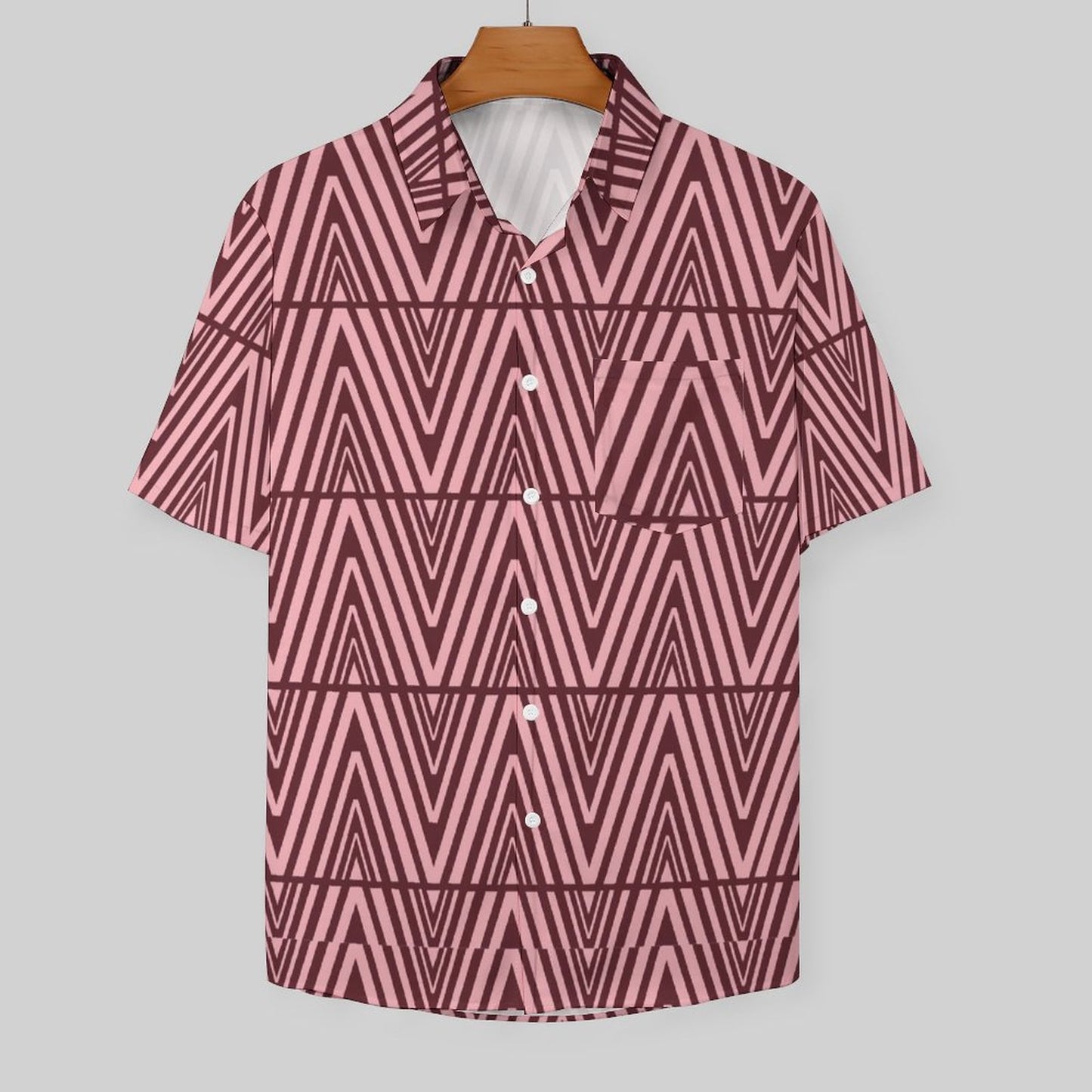 Men's Hawaiian Print Resort Shirt 2304103203