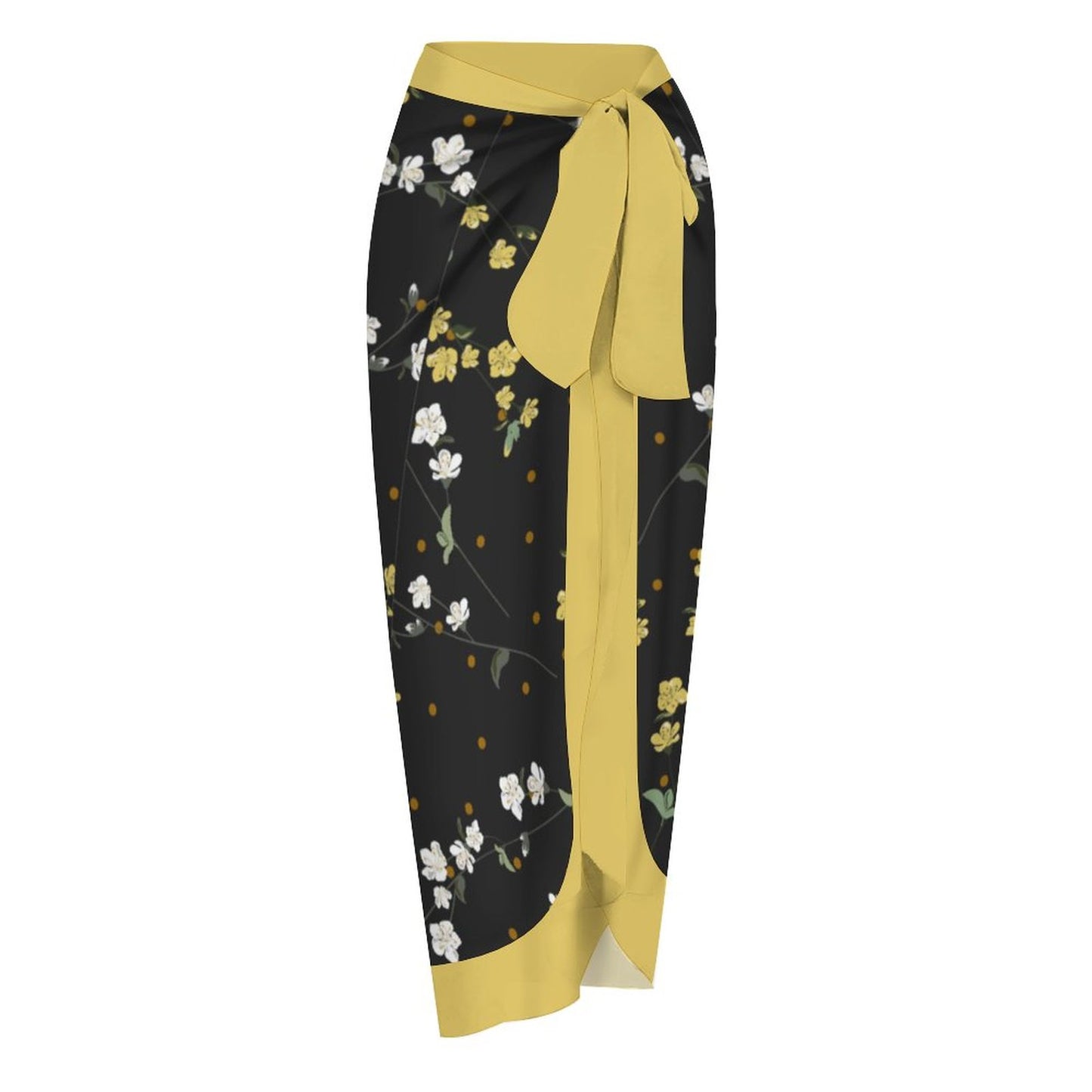 Casual Printed One-Piece Swimsuit And Cover Up 2305102667