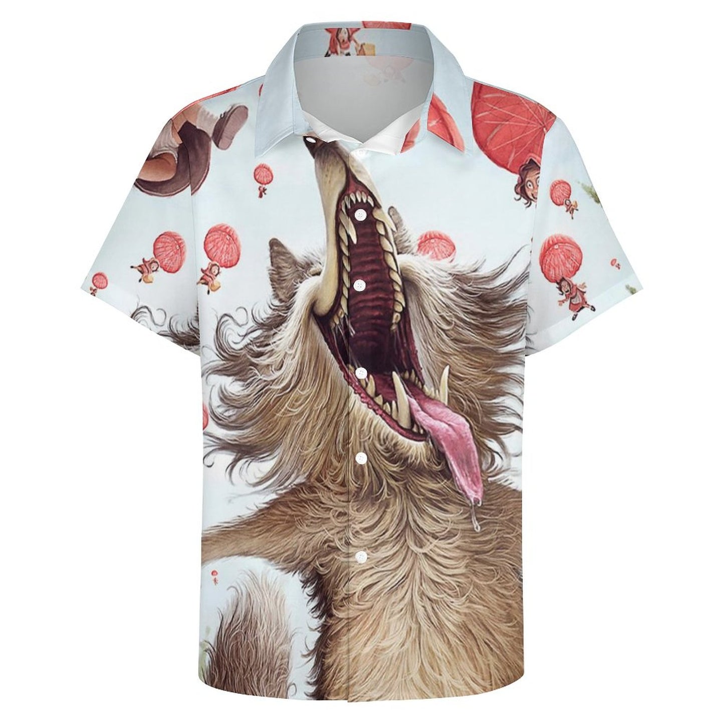Men's Fashion Casual Printed Short Sleeve Shirts 2306100801