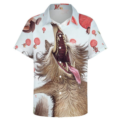 Men's Fashion Casual Printed Short Sleeve Shirts 2306100801