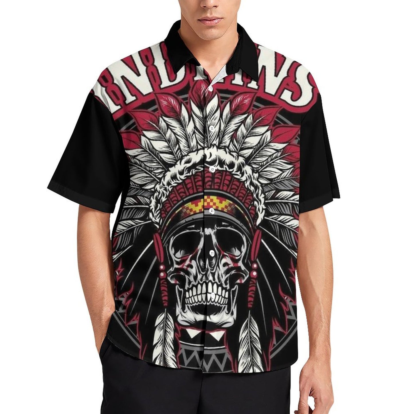 Men's Fashion Casual Printed Short Sleeve Shirts 2306105064