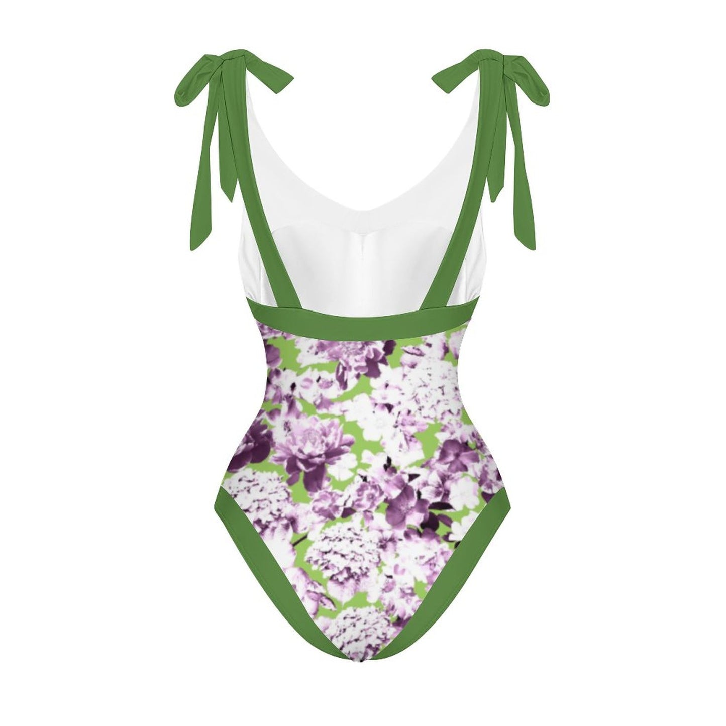 Casual Printed One-Piece Swimsuit And Cover Up 2305102666