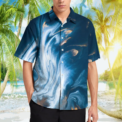 Men's Hawaiian Print Resort Shirt 2304109869
