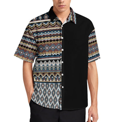 Men's Fashion Casual Printed Short Sleeve Shirts 2306101720