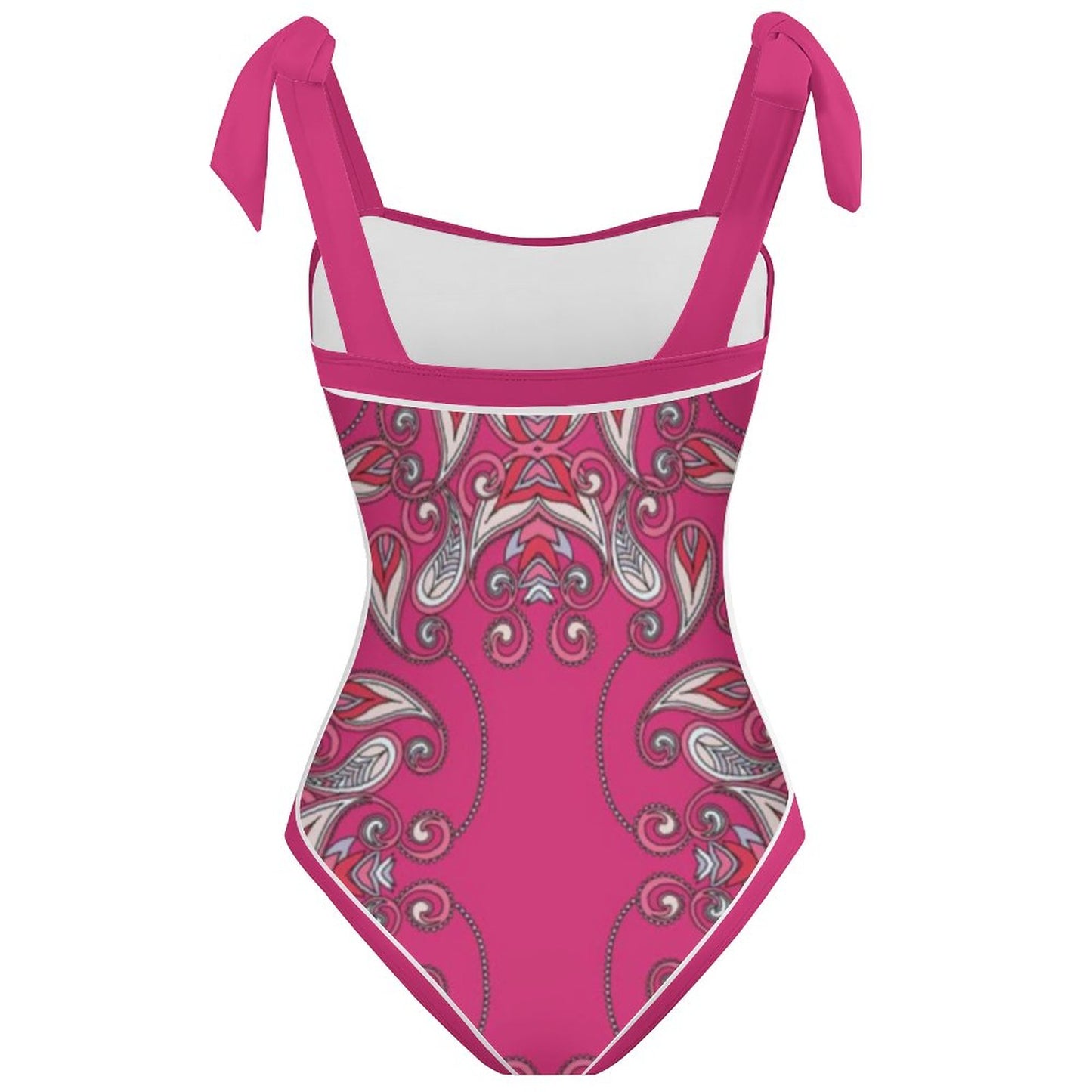 Fashion Printed One Piece Swimsuit And Cover Up 2305104420
