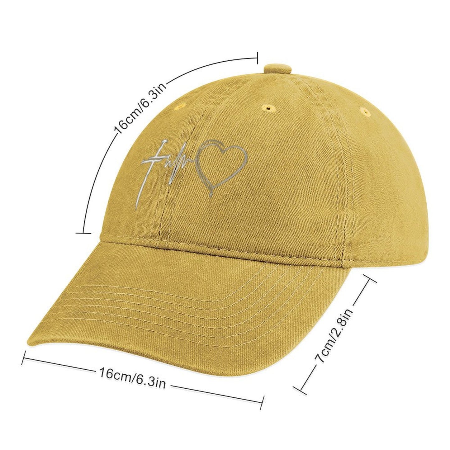 JOC Washed Denim Baseball Cap 2305102581
