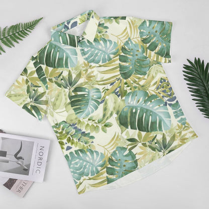 Men's Hawaiian Print Resort Shirt 2305101466