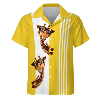 Men Hawaiian Casual Short Sleeve Shirt 2306103692