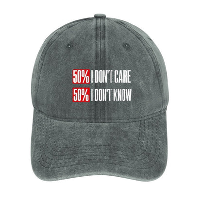 JOC Washed Denim Baseball Cap 2305102815