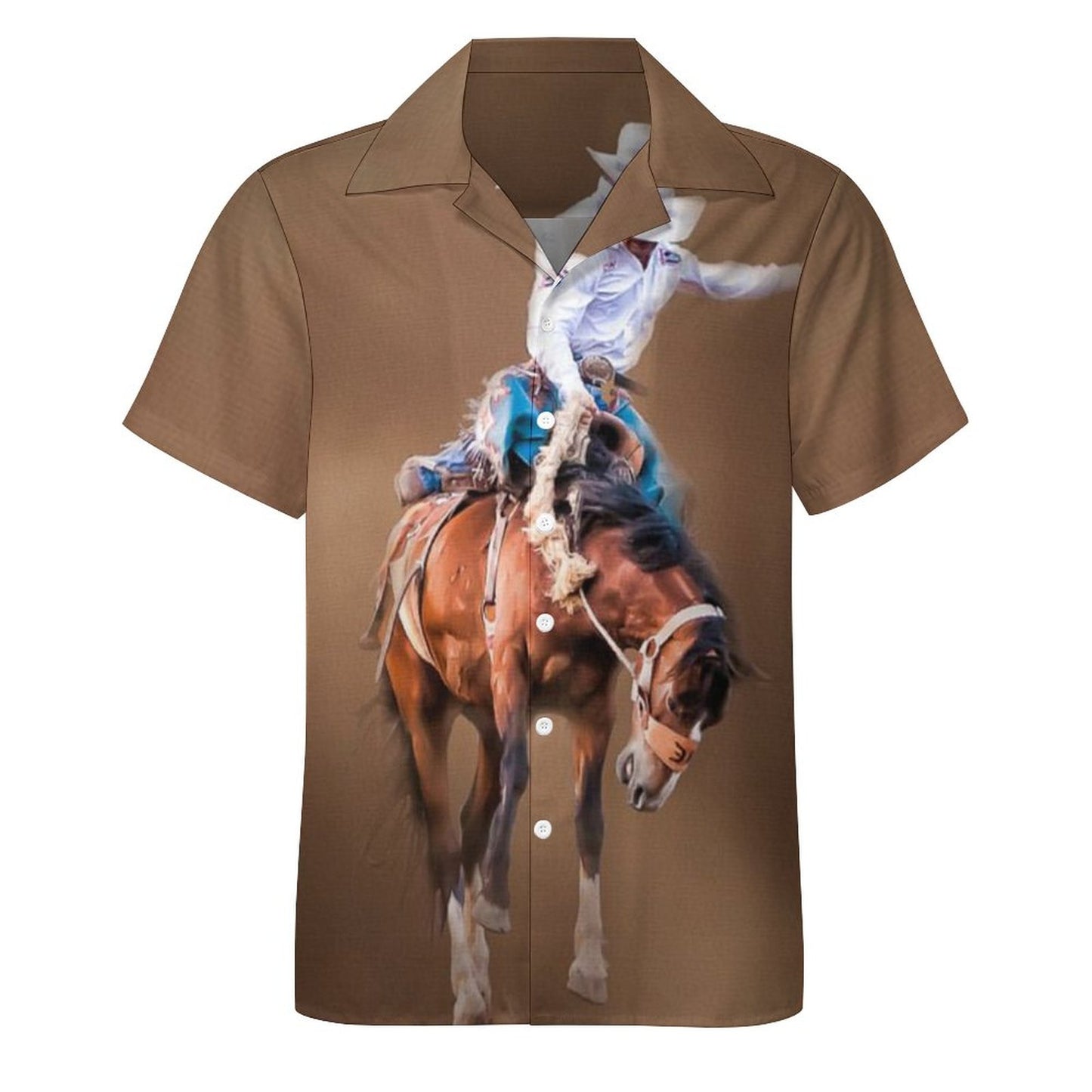 Men's Hawaiian Casual Short Sleeve Shirt 2305101804