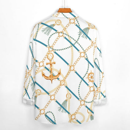 Men's Casual Printed Long Sleeve Shirt 2306103080