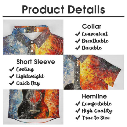 Men's Hawaiian Casual Short Sleeve Shirt 2306103339