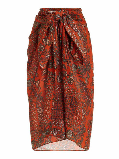 Fashion Print Bikini and Cover Up