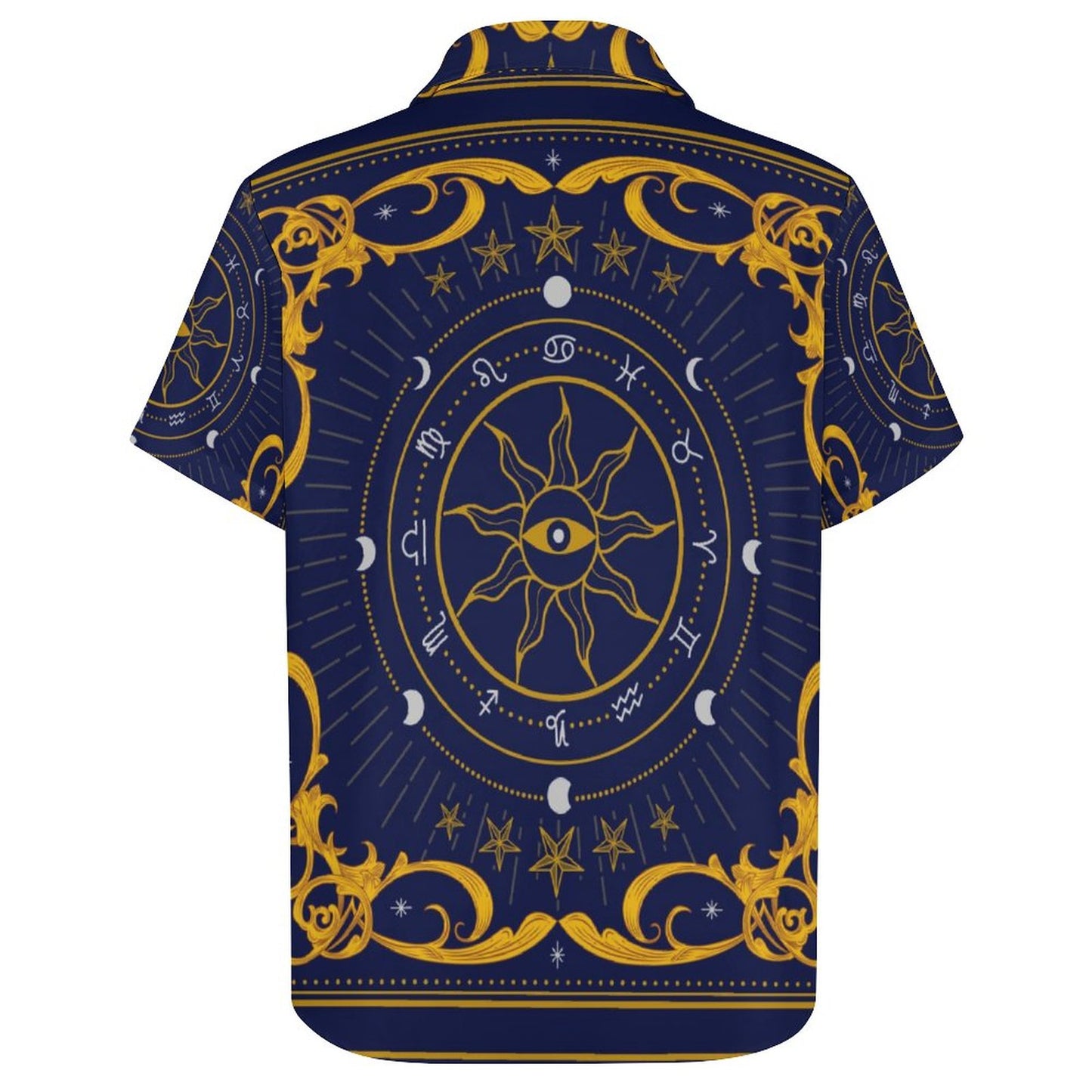Men's Fashion Casual Printed Short Sleeve Shirts 2306100963