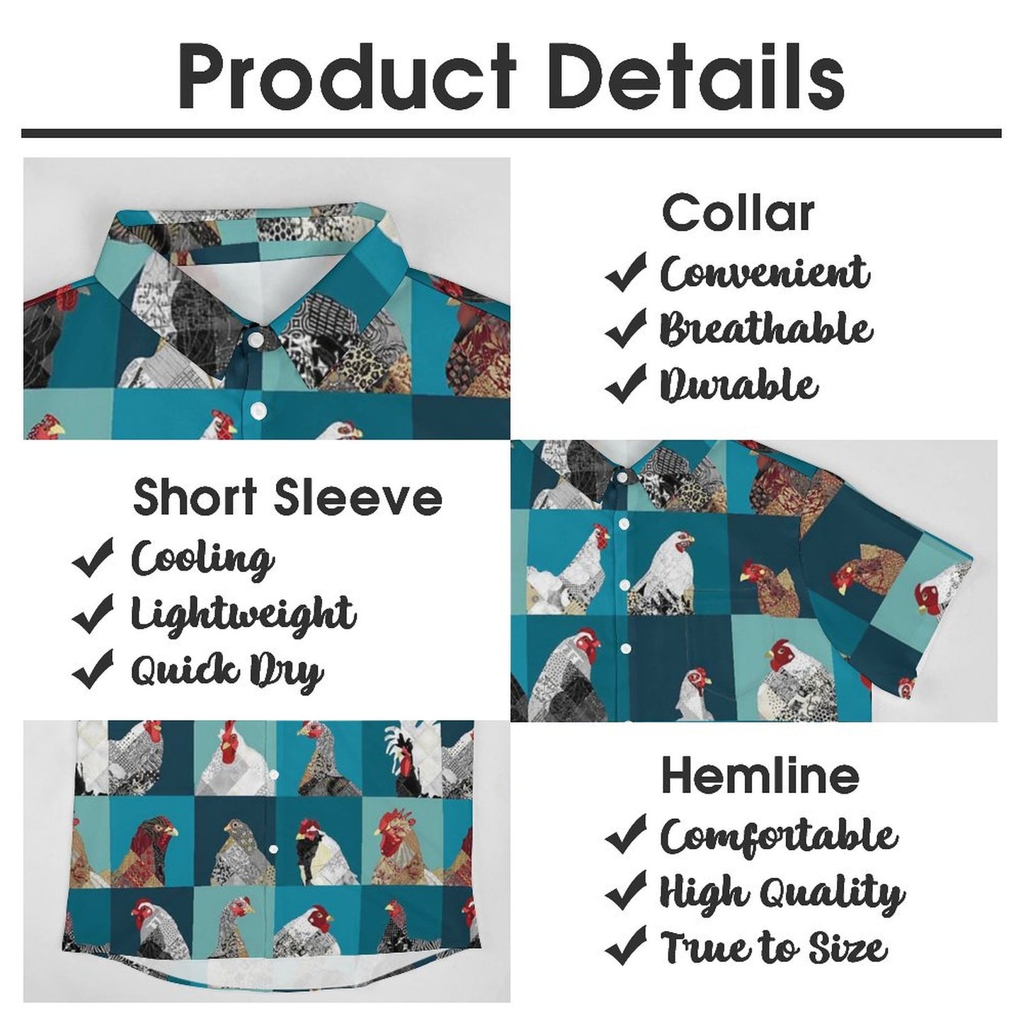 Men's Hawaiian Casual Short Sleeve Shirt 2306104578