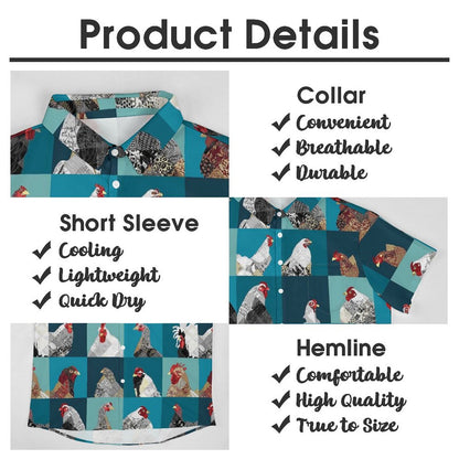 Men's Hawaiian Casual Short Sleeve Shirt 2306104578