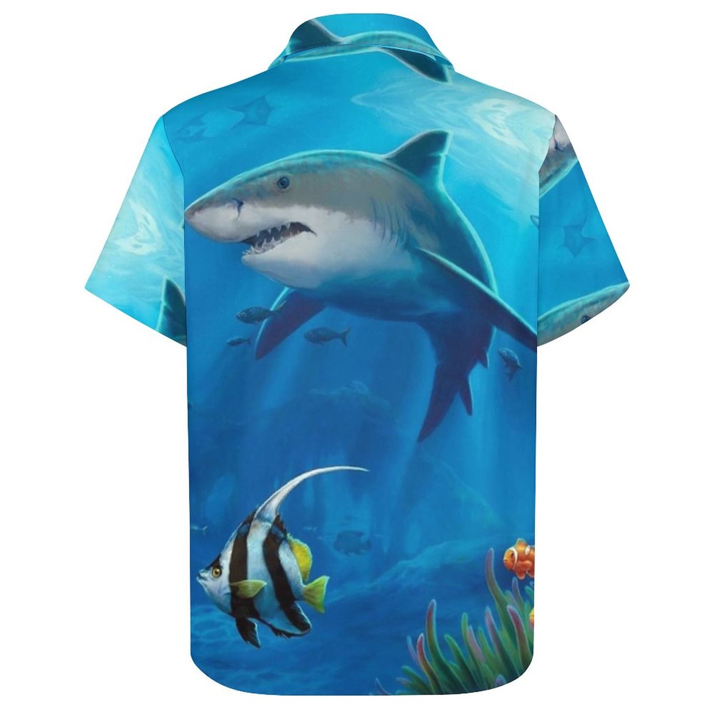 Men's Hawaiian Print Resort Shirt 2304108672