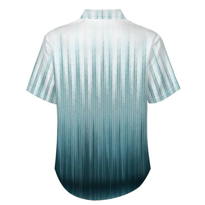 Men's Hawaiian Print Lapel Shirt 2304103749