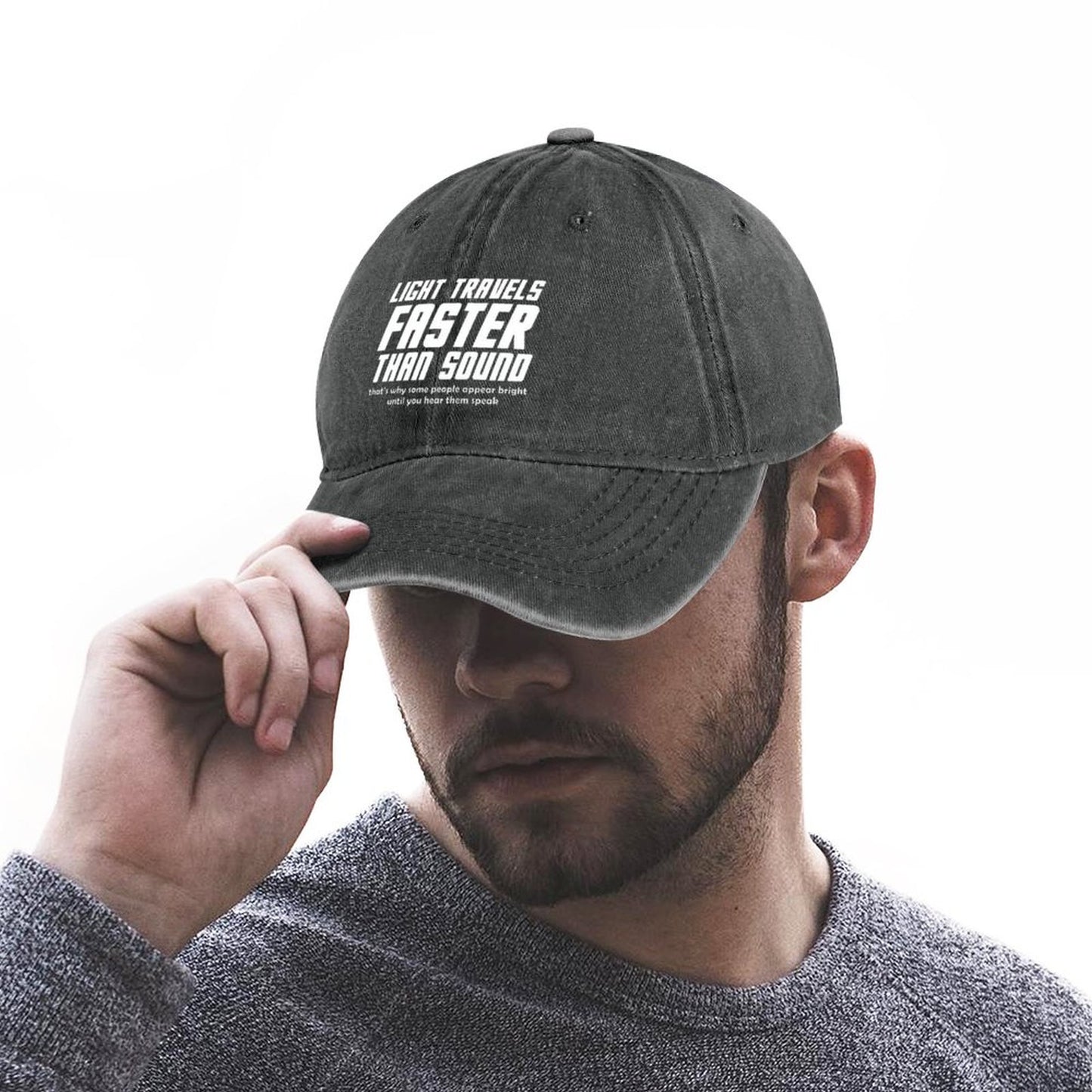 JOC Washed Denim Baseball Cap 2305103313