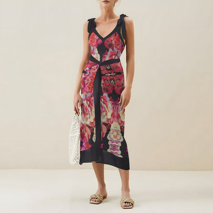 Casual Printed One-Piece Swimsuit And Cover Up 2305102465