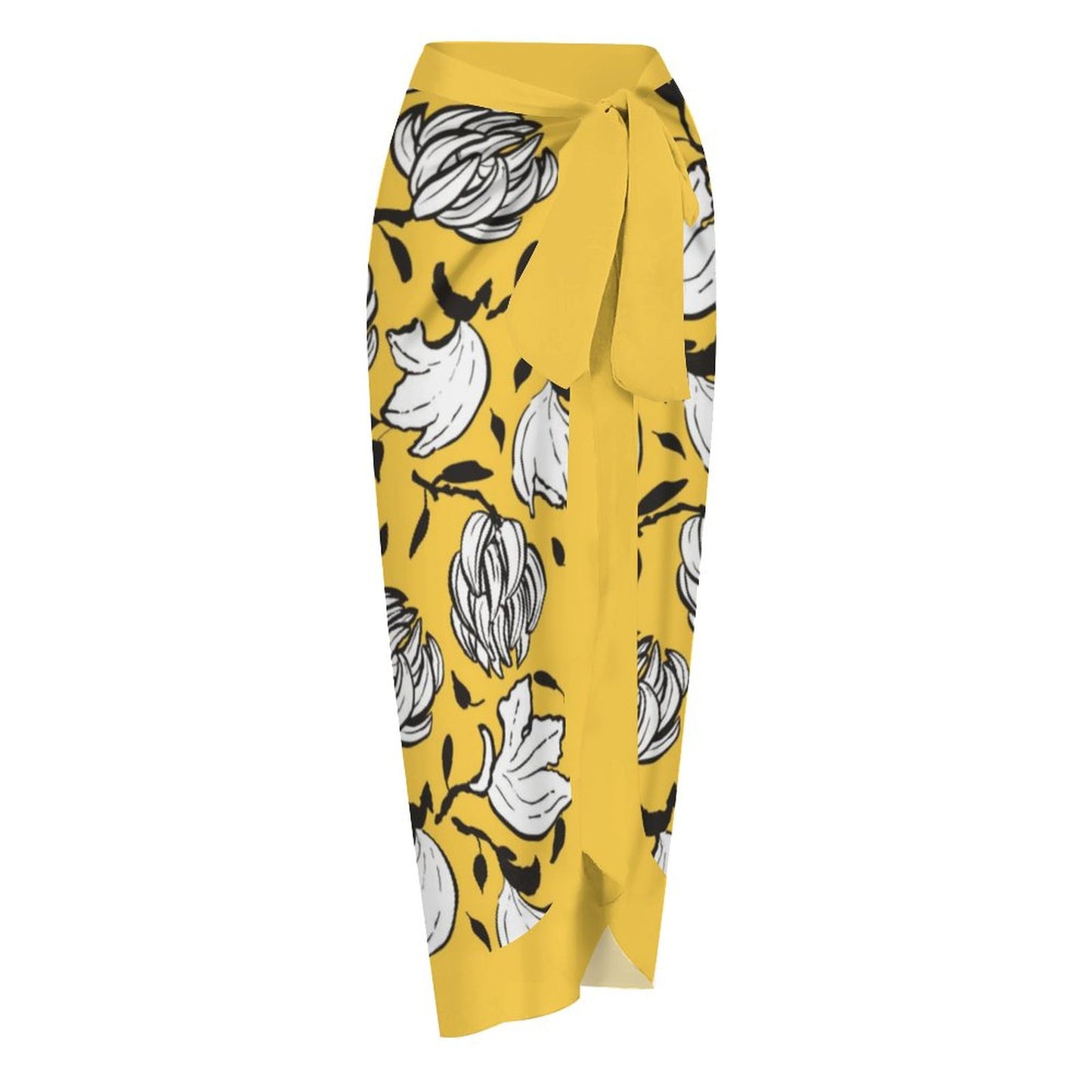 Casual Printed One-Piece Swimsuit And Cover Up 2305102405
