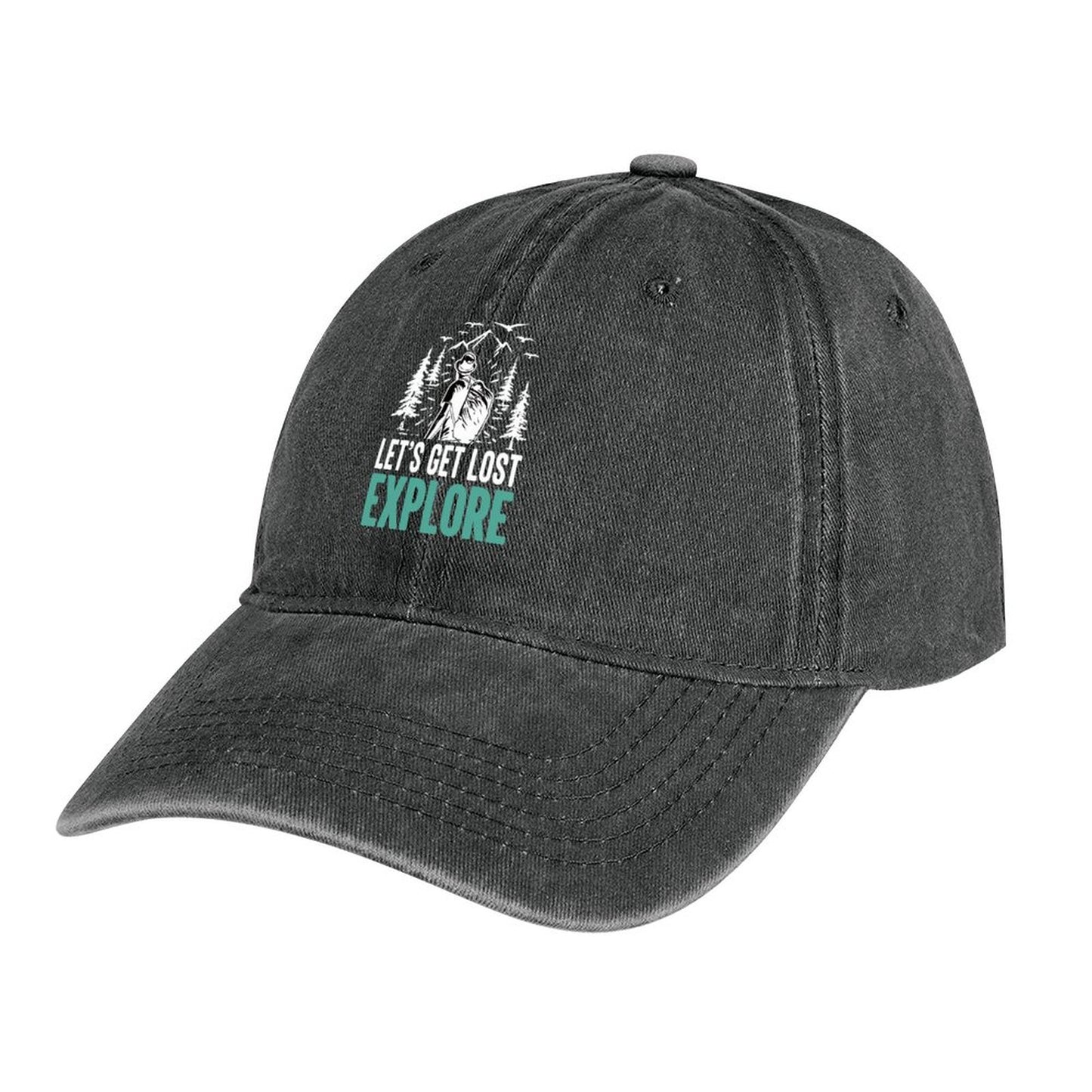 JOC Washed Denim Baseball Cap 2305101901