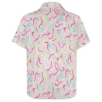 Men's Fashion Casual Printed Short Sleeve Shirts 2305107051