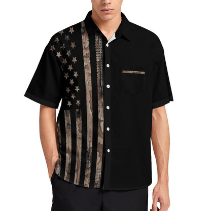 Men's Hawaiian Casual Short Sleeve Shirt 2306103351