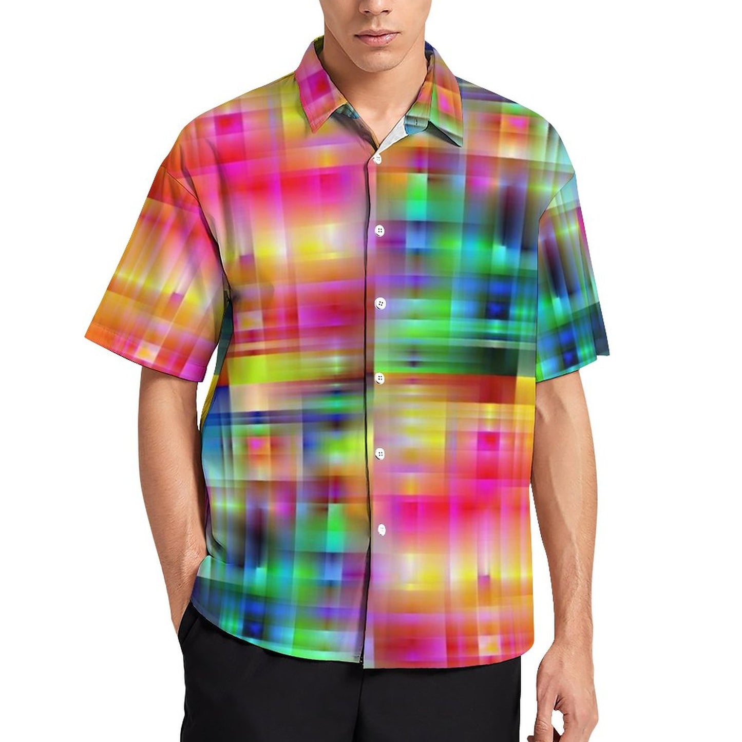 Men's Hawaiian Print Resort Shirt 2304109220