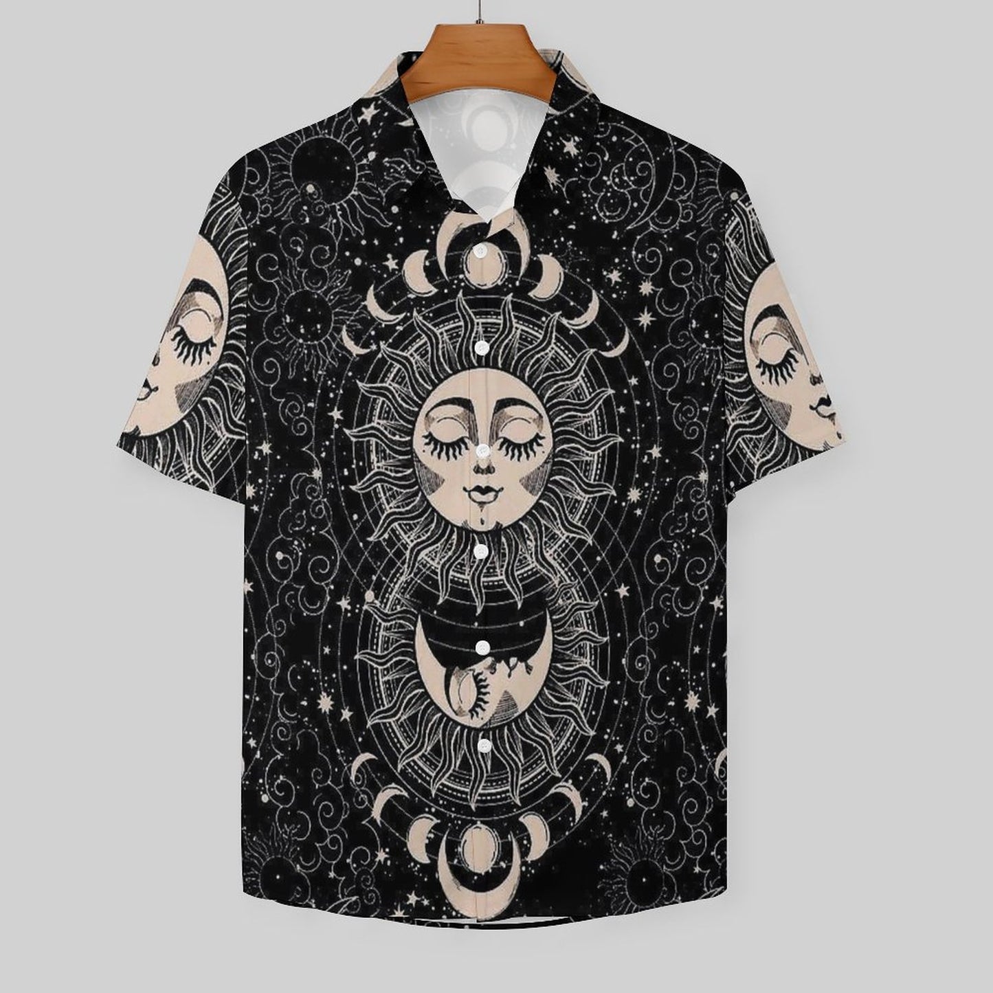 Men's Fashion Casual Printed Short Sleeve Shirts 2306101048