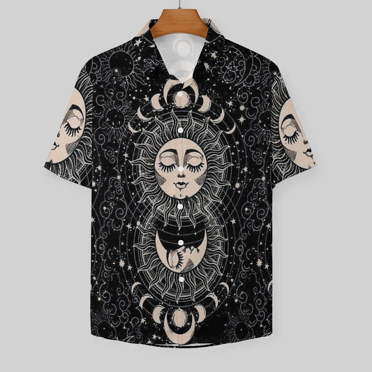 Men's Fashion Casual Printed Short Sleeve Shirts 2306101048