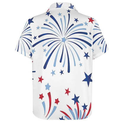 Men's Fashion Casual Printed Short Sleeve Shirts 2306100919
