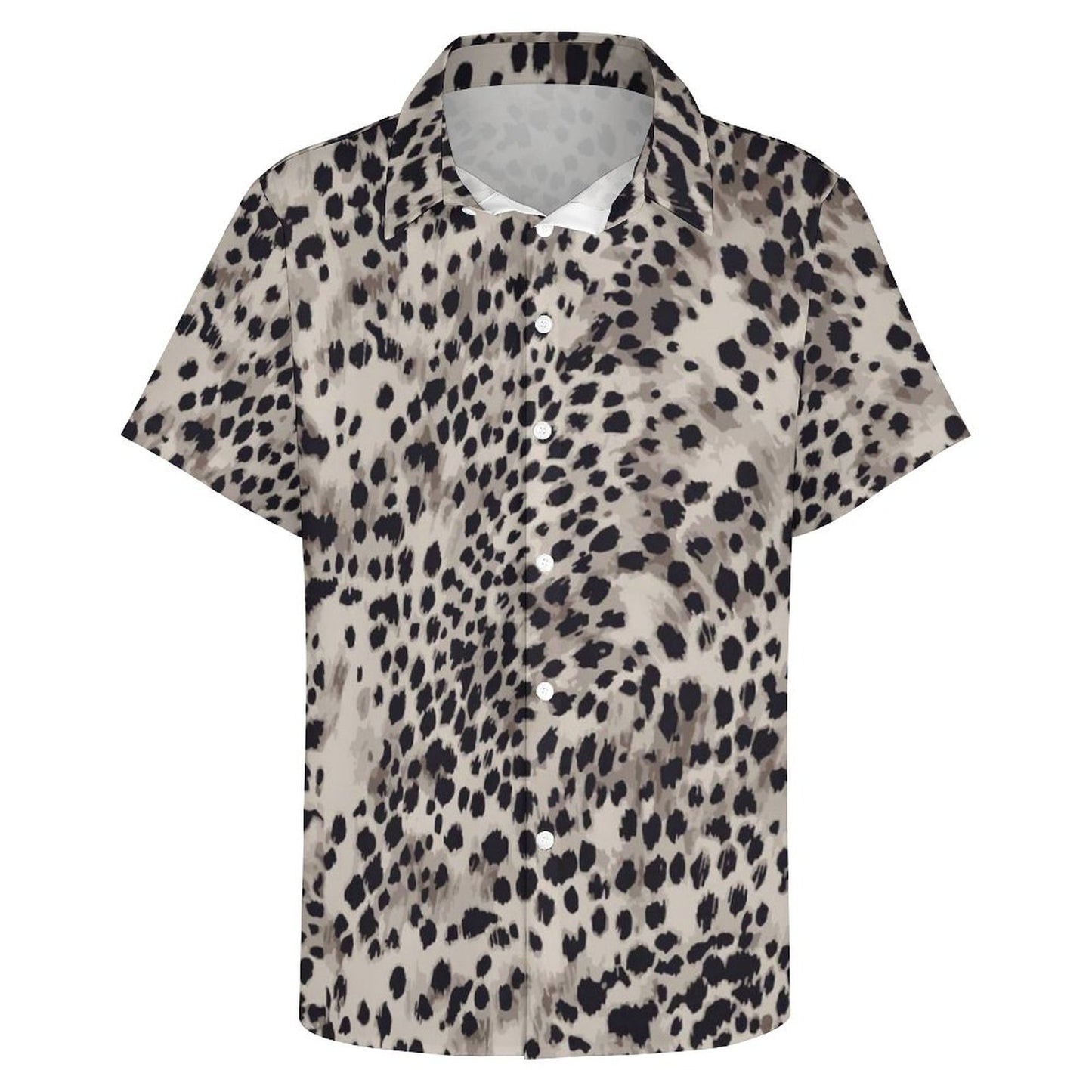 Men's Fashion Casual Printed Short Sleeve Shirts 2306105124