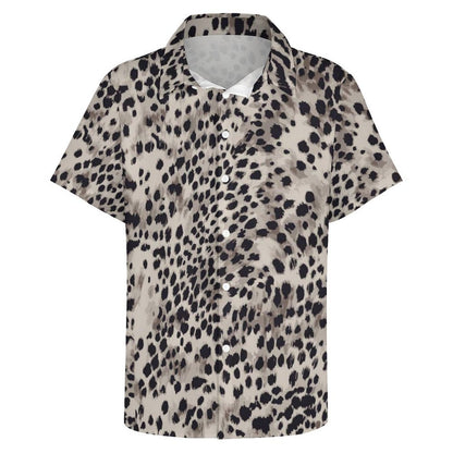 Men's Fashion Casual Printed Short Sleeve Shirts 2306105124