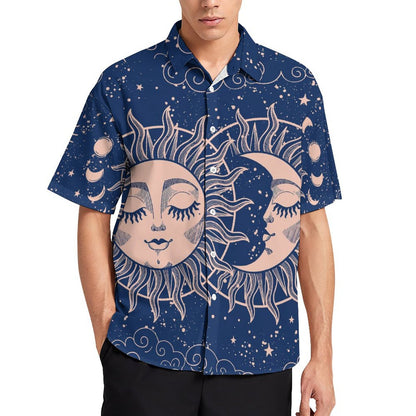 Men's Fashion Casual Printed Short Sleeve Shirts 2306100965