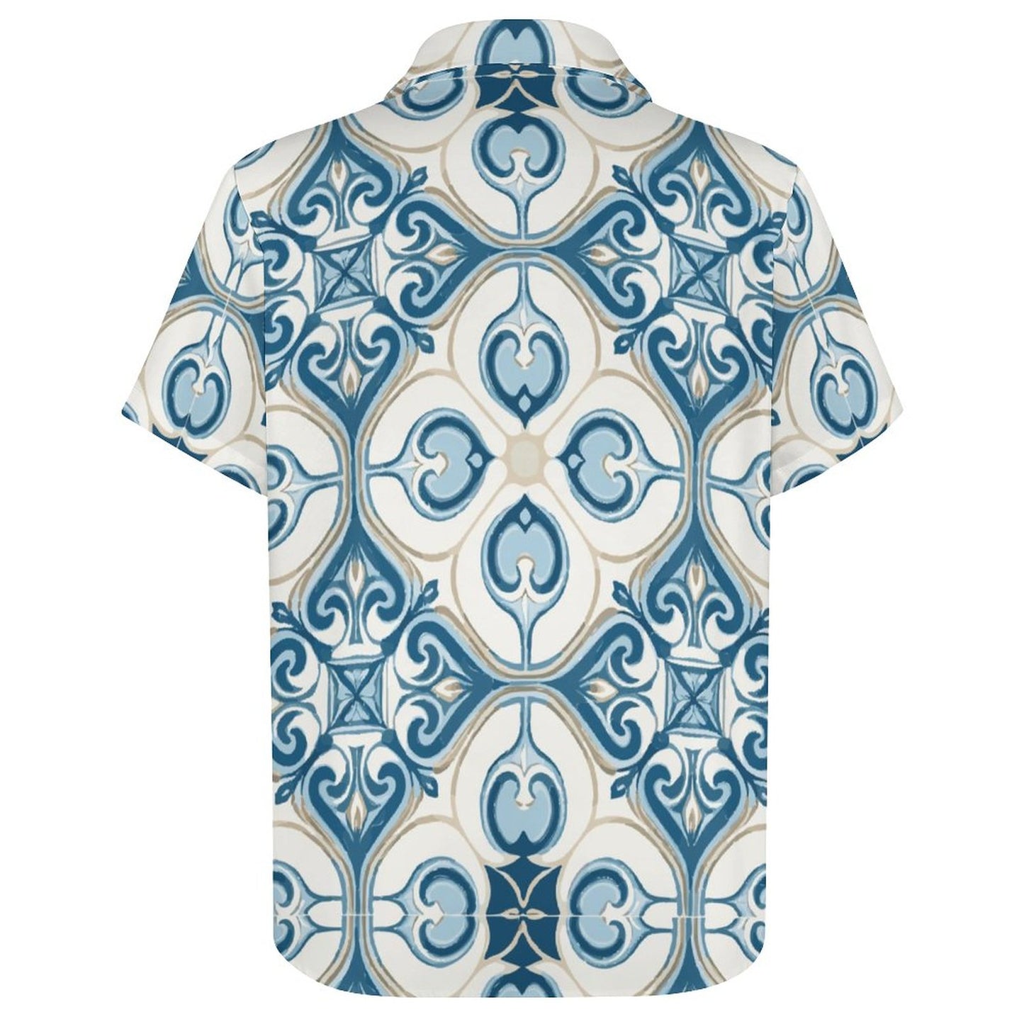 Men's Fashion Casual Printed Short Sleeve Shirts 2306100441