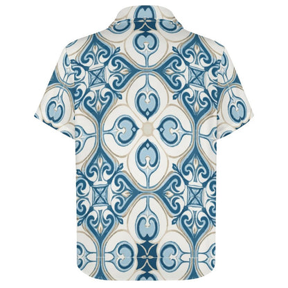 Men's Fashion Casual Printed Short Sleeve Shirts 2306100441
