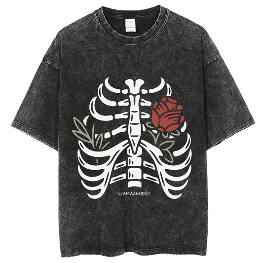 Unisex Vintage Solid Wash T-Shirts 2305101605