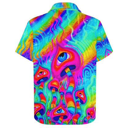 Men's Fashion Casual Printed Short Sleeve Shirts 2306104435
