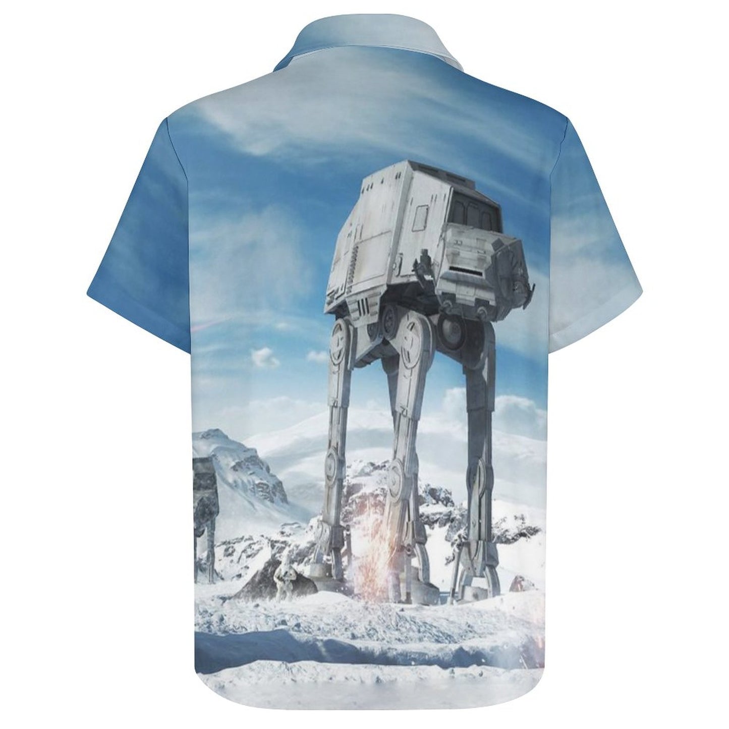 Men's Fashion Casual Printed Short Sleeve Shirts 2306101614