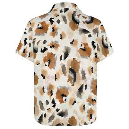 Men's Fashion Casual Printed Short Sleeve Shirts 2306104052